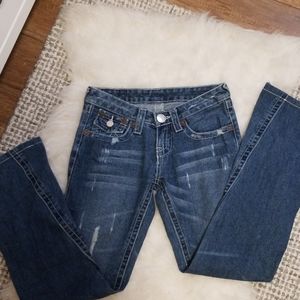 True Religion  Woodstock distress sz.25